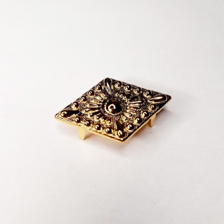 APLIQUE DORADO ROMBO  (10 UNIDADES)