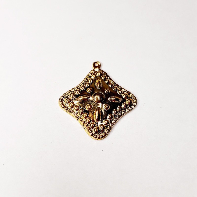 COLGANTE ROMBO LABRADO A (10 UNIDADES)