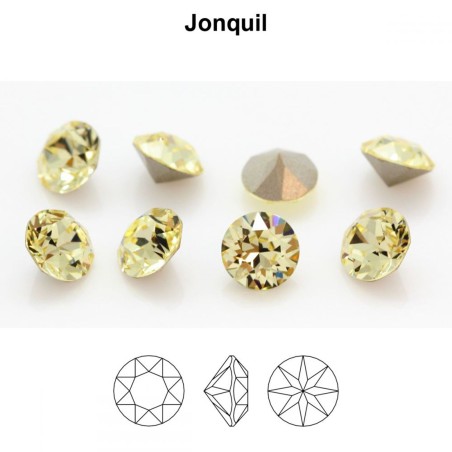 XIRIUS CHATON SWAROVSKI JONQUIL 1 CM (5 UNIDADES)