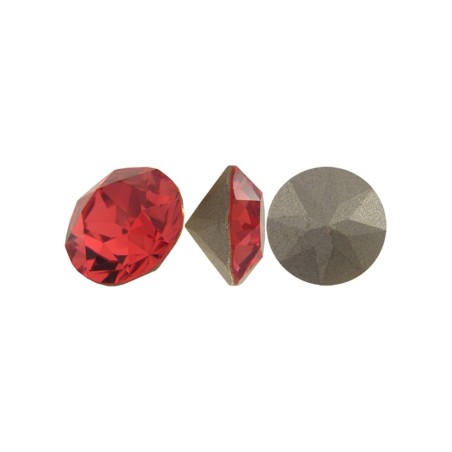 XIRIUS CHATON SWAROVSKI INDIAN RED 8 MM (5 UNIDADES)