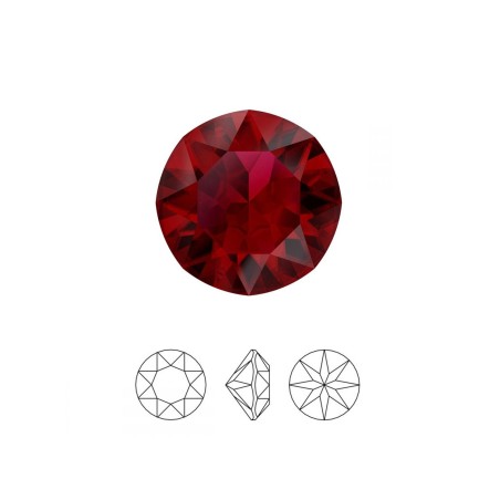 XIRIUS CHATON SWAROVSKI ROJO 3,1 MM (10 UNIDADES)