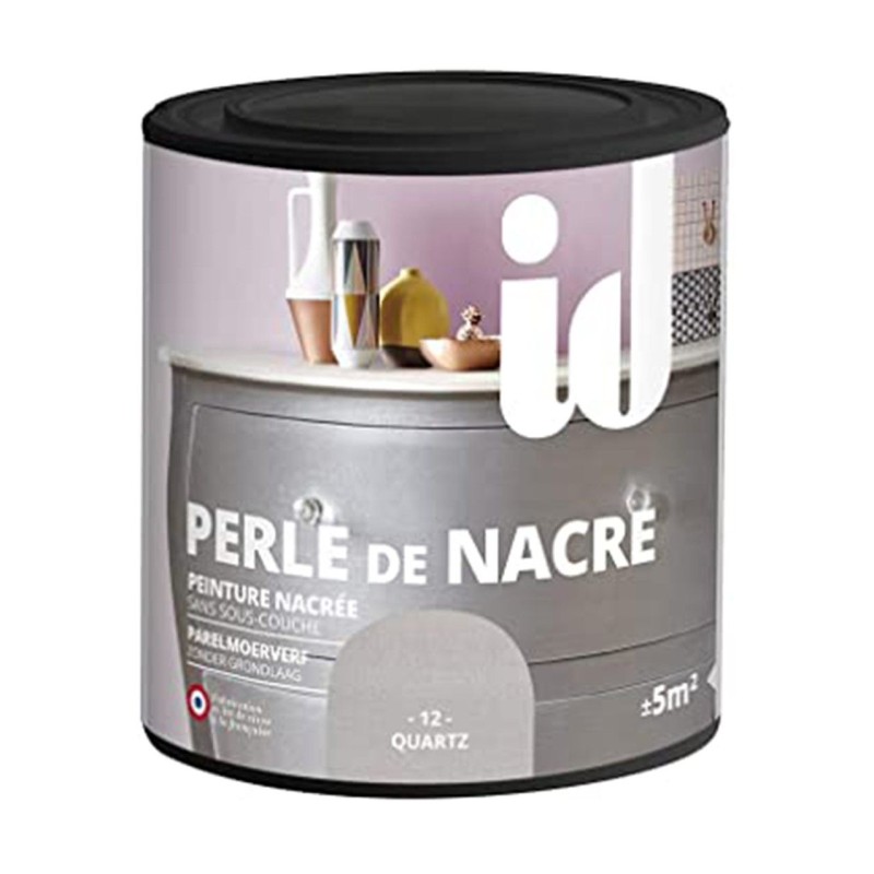 PINTURA NACARADA COLOR CUARZO 500ML ID LAKEONE