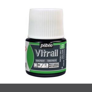 Pintura para vidrio Vitrail PEBEO gris humo 45 ml |TOPAZ