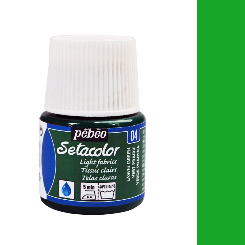 PINTURA TELA SETACOLOR VERDE