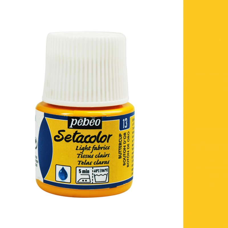 PINTURA TELA SETACOLOR AMARILLO