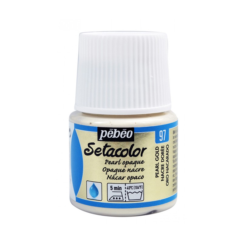 PINTURA PARA TELA SETACOLOR OPACA NACARADA