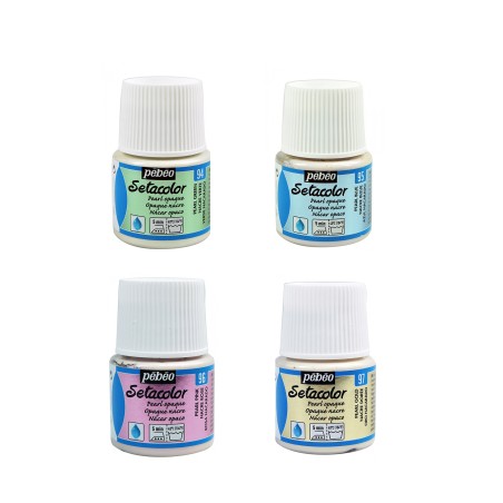 PINTURA PARA TELA SETACOLOR OPACA NACARADA 45 ML