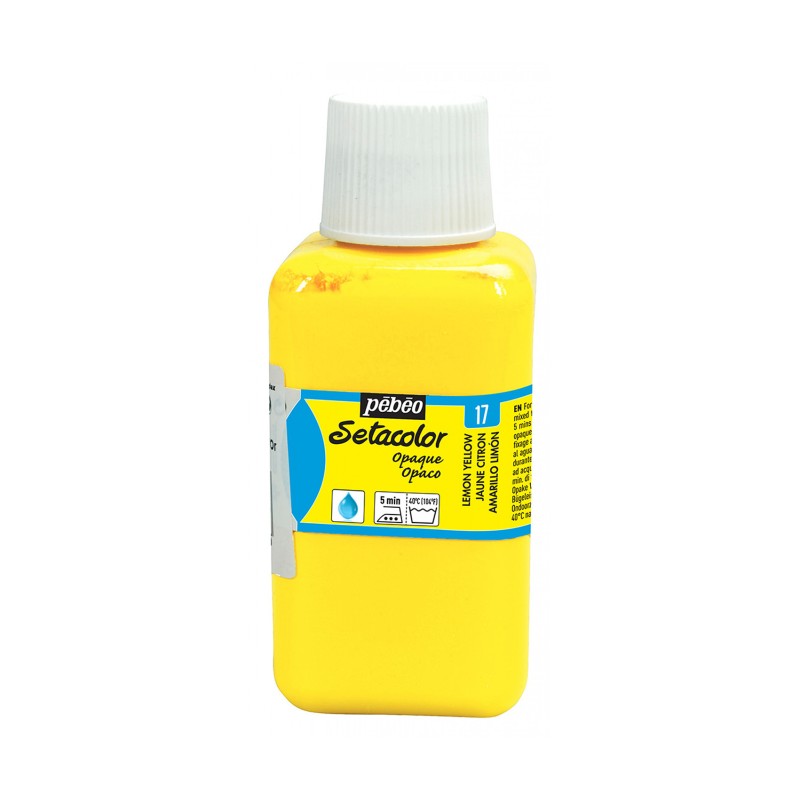 PINTURA PARA TELA SETACOLOR OPACA AMARILLO LIMON