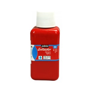 PINTURA PARA TELA SETACOLOR OPACA ROJO