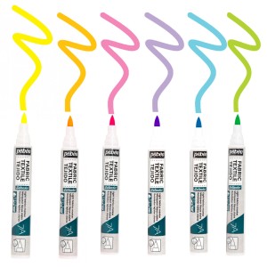 ROTULADOR FLUORESCENTES 7A PARA TELA TEJIDOS CLAROS 1 MM