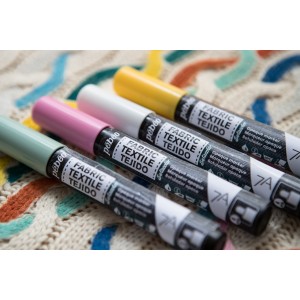 ROTULADOR 7A PARA TELA TEJIDOS OSCUROS 4 MM