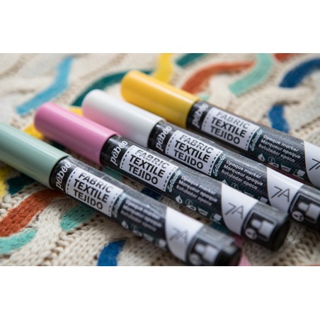 ROTULADOR 7A PARA TELA TEJIDOS OSCUROS 4 MM