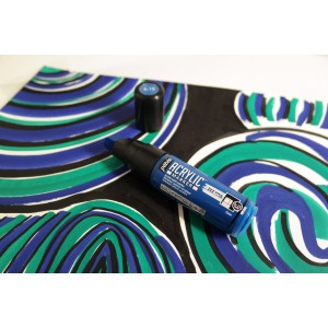 ROTULADOR ACRYLIC MARKER PUNTA 3 EN 1 5/15 MM