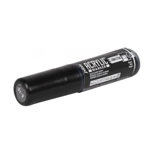 ROTULADOR ACRYLIC MARKER PUNTA 3 EN 1 5/15 MM negro