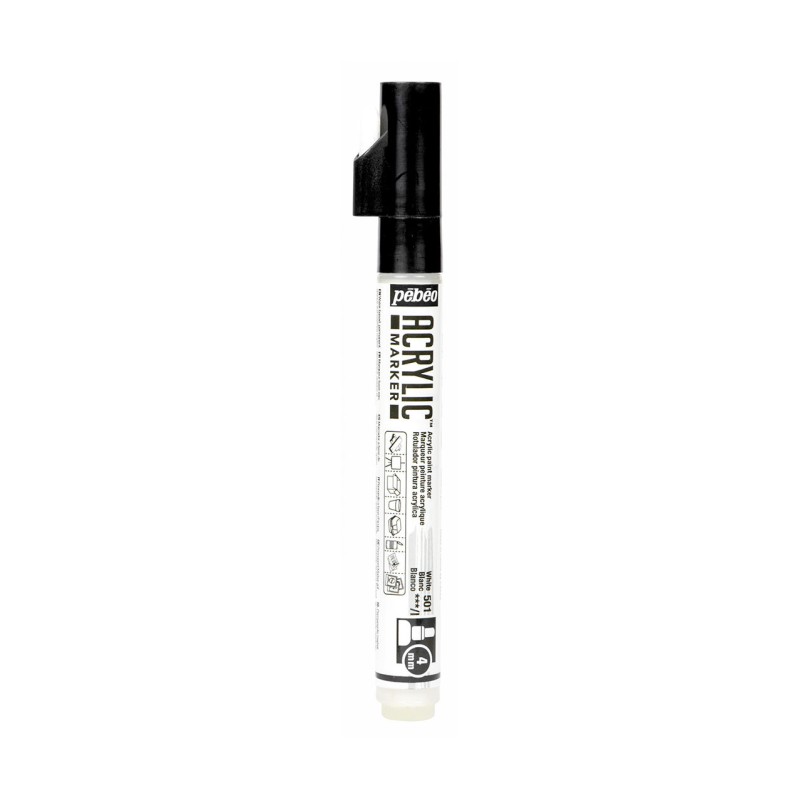 ROTULADOR ACRYLIC MARKER PUNTA REDONDA 4 MM