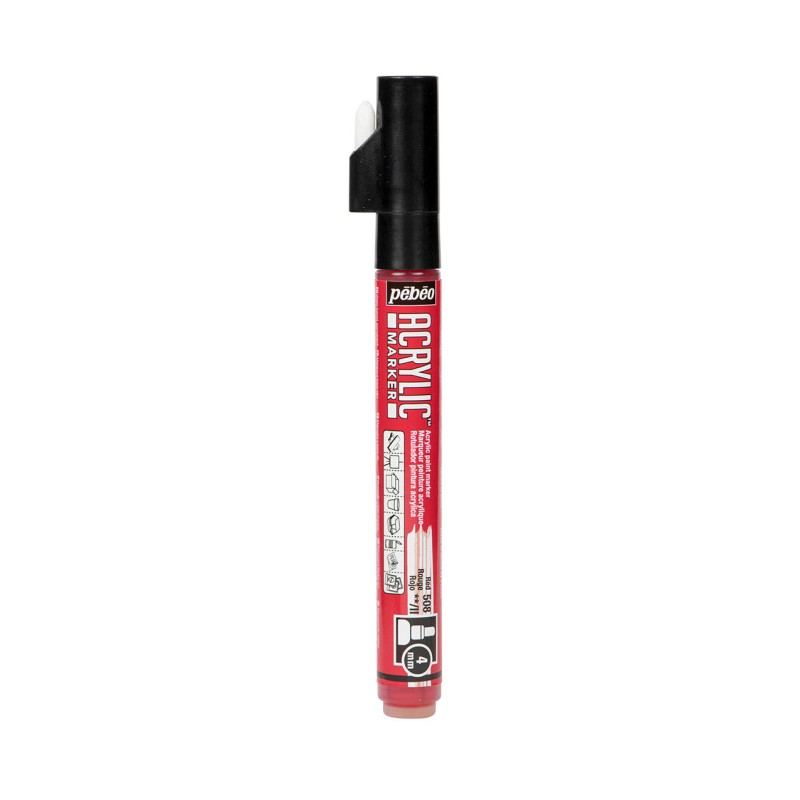 ROTULADOR ACRYLIC MARKER PUNTA REDONDA 4 MM