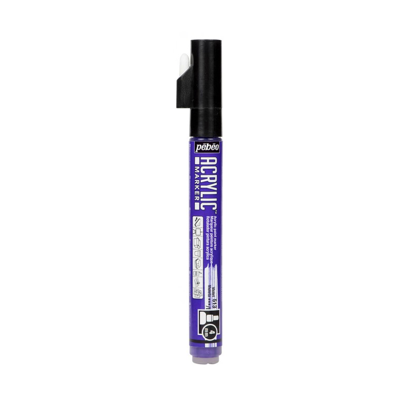 ROTULADOR ACRYLIC MARKER PUNTA REDONDA 4 MM