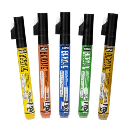 ROTULADOR ACRYLIC MARKER PUNTA REDONDA 4 MM