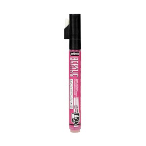 ROTULADOR ACRYLIC MARKER PUNTA BISELADA 4 MM rosa