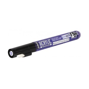ROTULADOR ACRYLIC MARKER PUNTA BISELADA 4 MM violeta