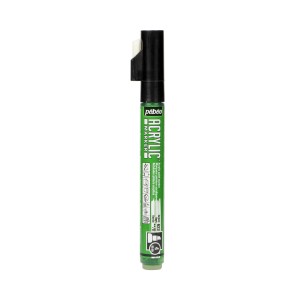 ROTULADOR ACRYLIC MARKER PUNTA BISELADA 4 MM verde