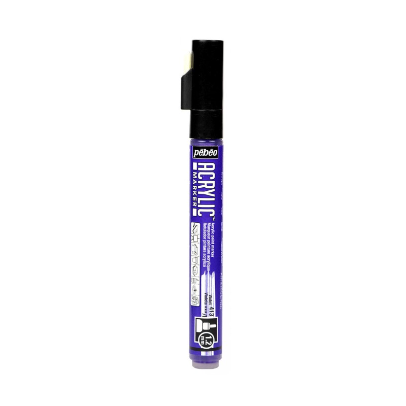 ROTULADOR ACRYLIC MARKER PUNTA REDONDA 1,2 MM