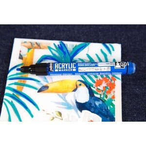 ROTULADOR ACRYLIC MARKER PUNTA REDONDA 1,2 MM