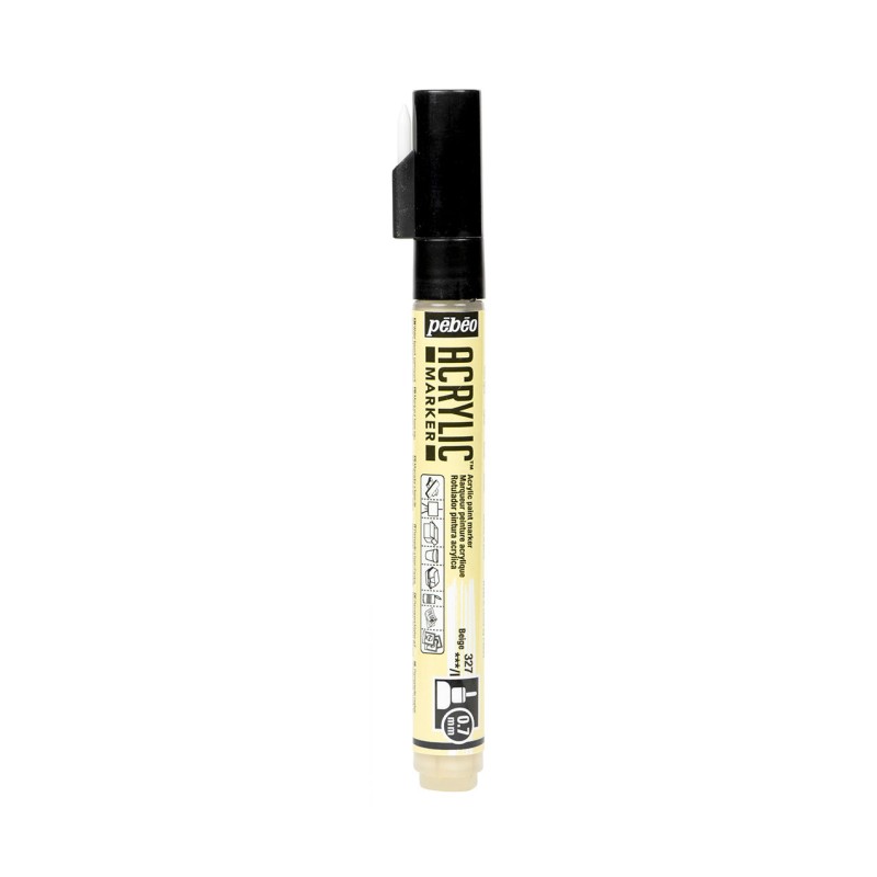ROTULADOR ACRYLIC MARKER PUNTA REDONDA 0,7 MM