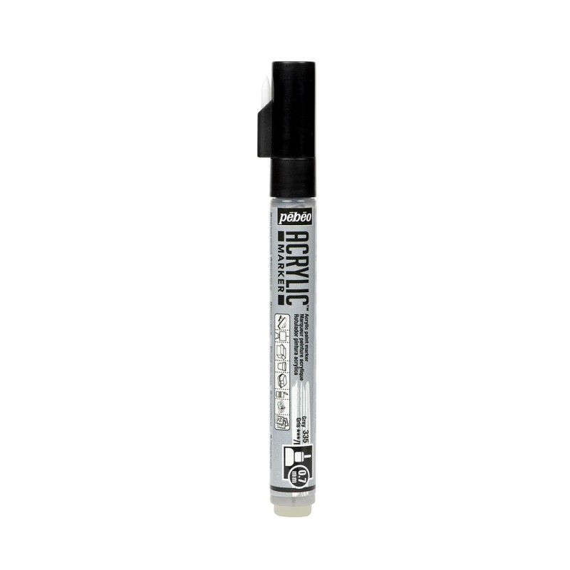 ROTULADOR ACRYLIC MARKER PUNTA REDONDA 0,7 MM