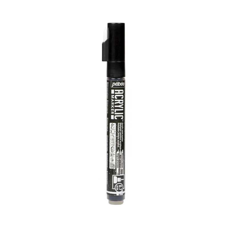 ROTULADOR ACRYLIC MARKER PUNTA REDONDA 0,7 MM