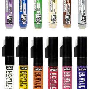 ROTULADOR ACRYLIC MARKER PUNTA REDONDA 0,7 MM