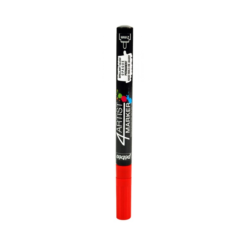 ROTULADOR 4ARTIST MARKER 2MM DE PEBEO rojo