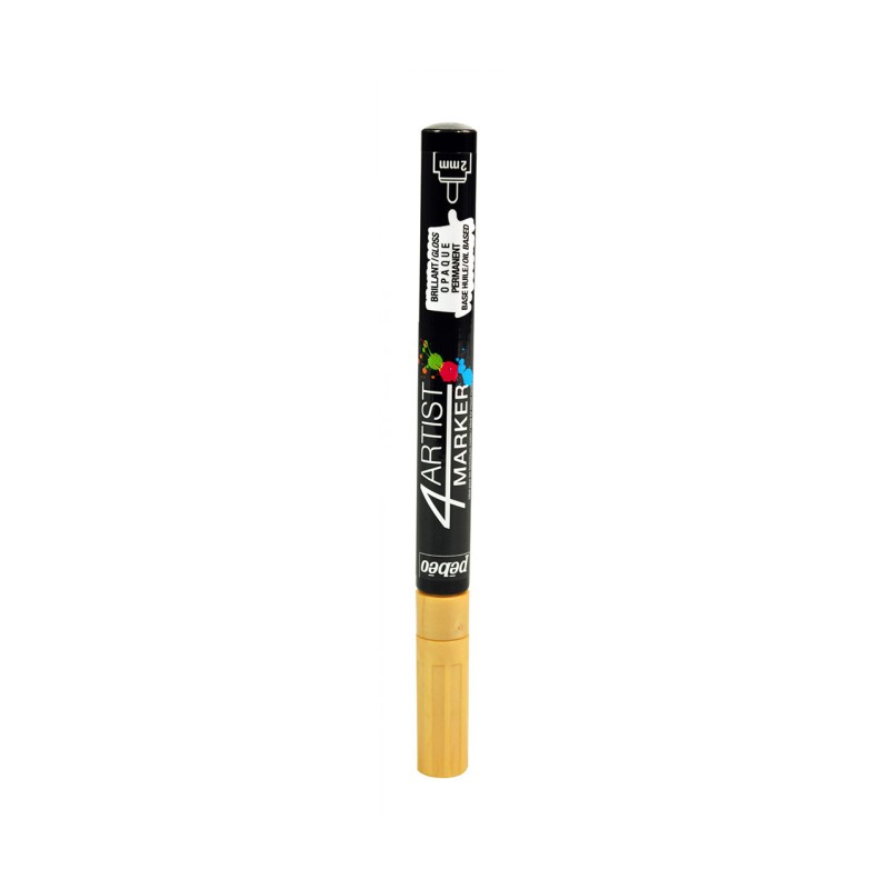 ROTULADOR 4ARTIST MARKER 2MM DE PEBEO oro