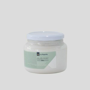 Pintura a la tiza chalk paint La Pajarita blancos y suaves - Bote grande| TOPAZ