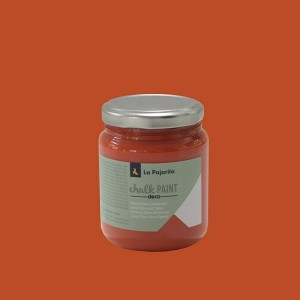 Pintura a la tiza La Pajarita - Naranja Nepal - Bote grande 175 ml