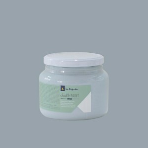 Pintura a la tiza La Pajarita - Azul Cristal - Bote grande 500 ml