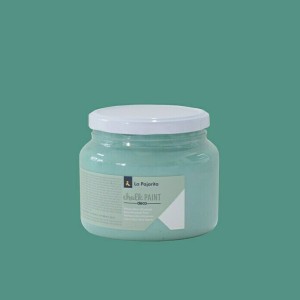 Pintura a la tiza La Pajarita - Verde Hielo - Bote grande 500 ml