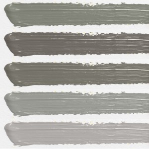 Pintura a la tiza La Pajarita - Gama de grises