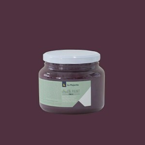 Pintura a la tiza La Pajarita - Aubergine - Bote grande de 500 ml