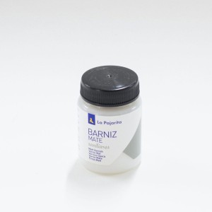 Barniz mate La Pajarita. Barniz al agua 75 ml