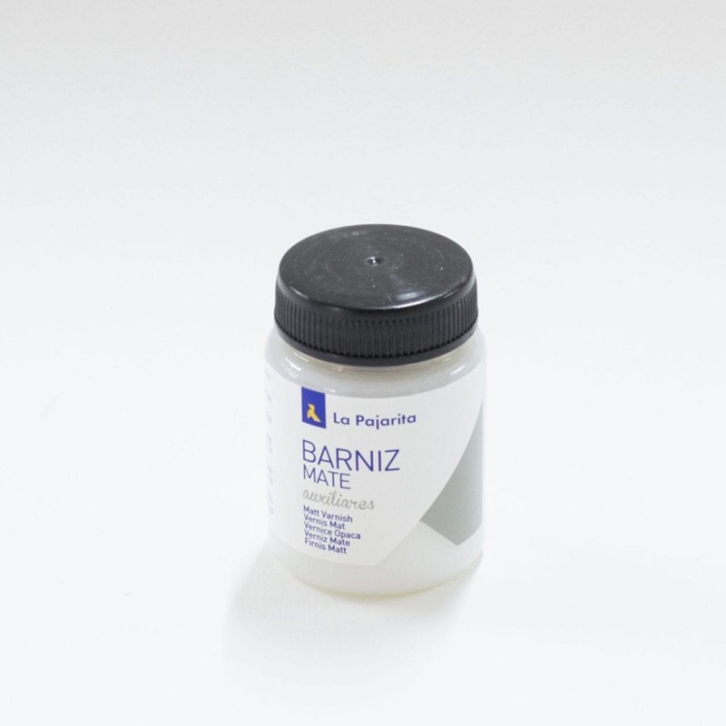 Barniz mate La Pajarita. Barniz al agua 75 ml