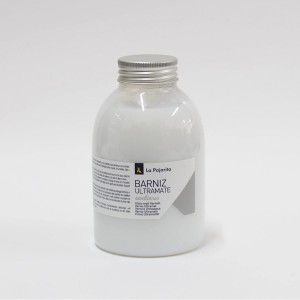 Barniz ultramate La Pajarita. Barniz al agua 500 ml
