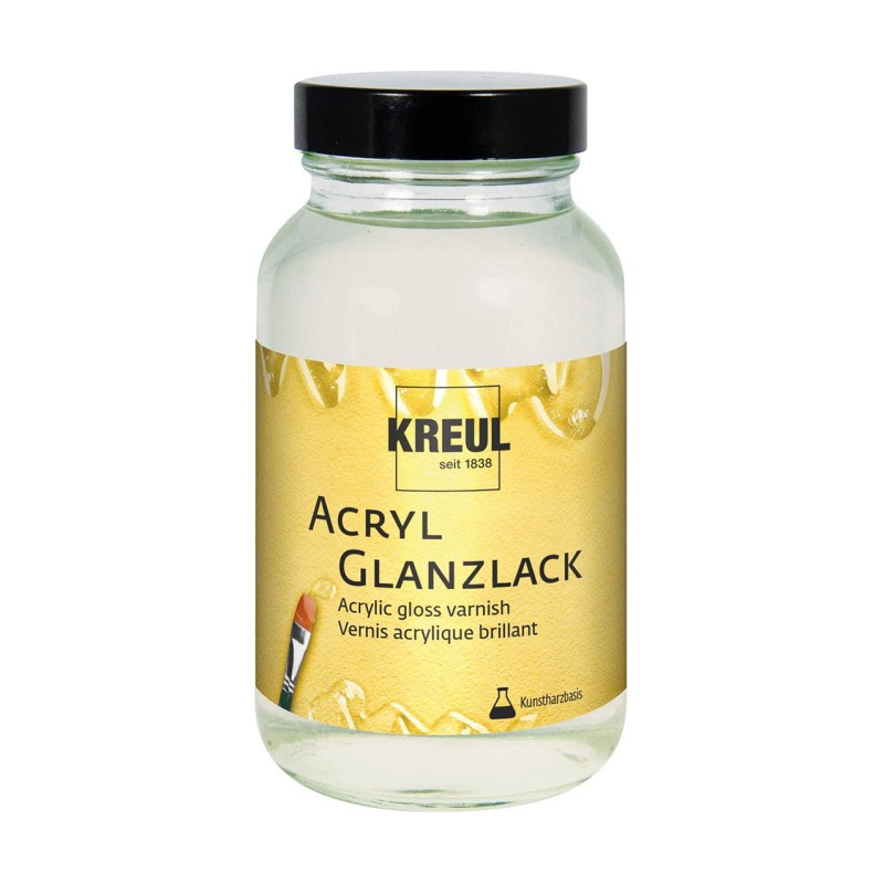 Barniz resina sintetica brillante 250 ml Kreul