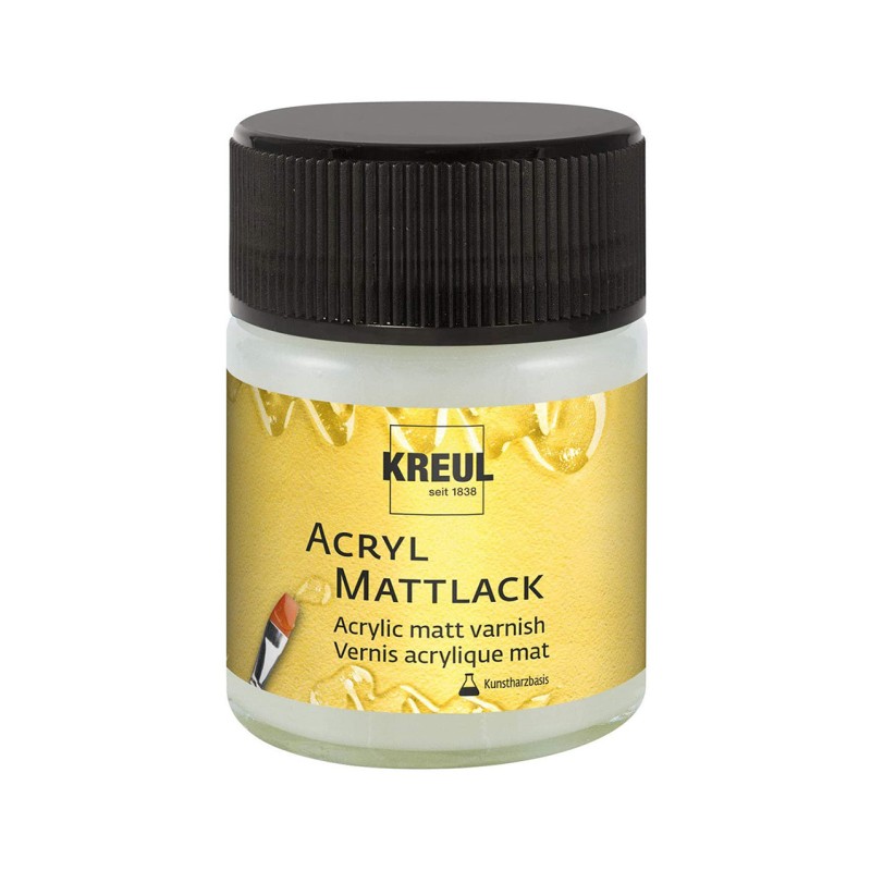 Barniz de resina sintetica mate 50 ml Kreul