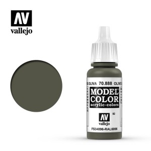 MODEL COLOR 70888  GRIS OLIVA - FS34096 - RAL6006