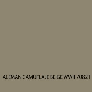 MODEL COLOR 70821 ALEMÁN CAMUFLAJE BEIGE WWII