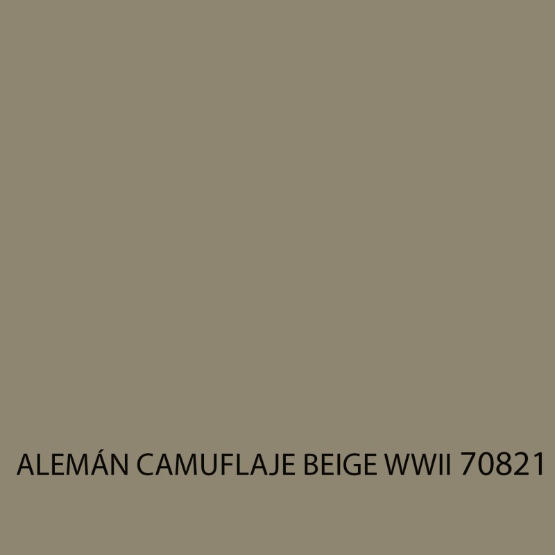 MODEL COLOR 70821 ALEMÁN CAMUFLAJE BEIGE WWII