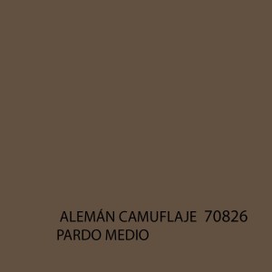 MODEL COLOR 70826 ALEMAN CAMUFLAJE PARDO MEDIO - PANZER SERIES