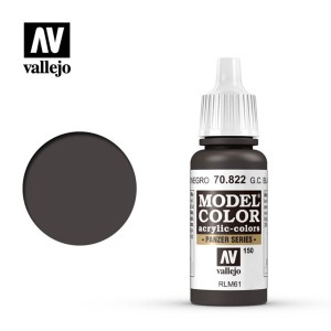 MODEL COLOR 70822 ALEMÁN CAMUFLAJE PARDO NEGRO - RLM61