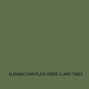 Model Color - Alemán Camuflaje Verde Claro 70833 Muestra de color